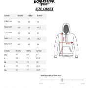 Goalkeeper Piet Hoodie I Code Black