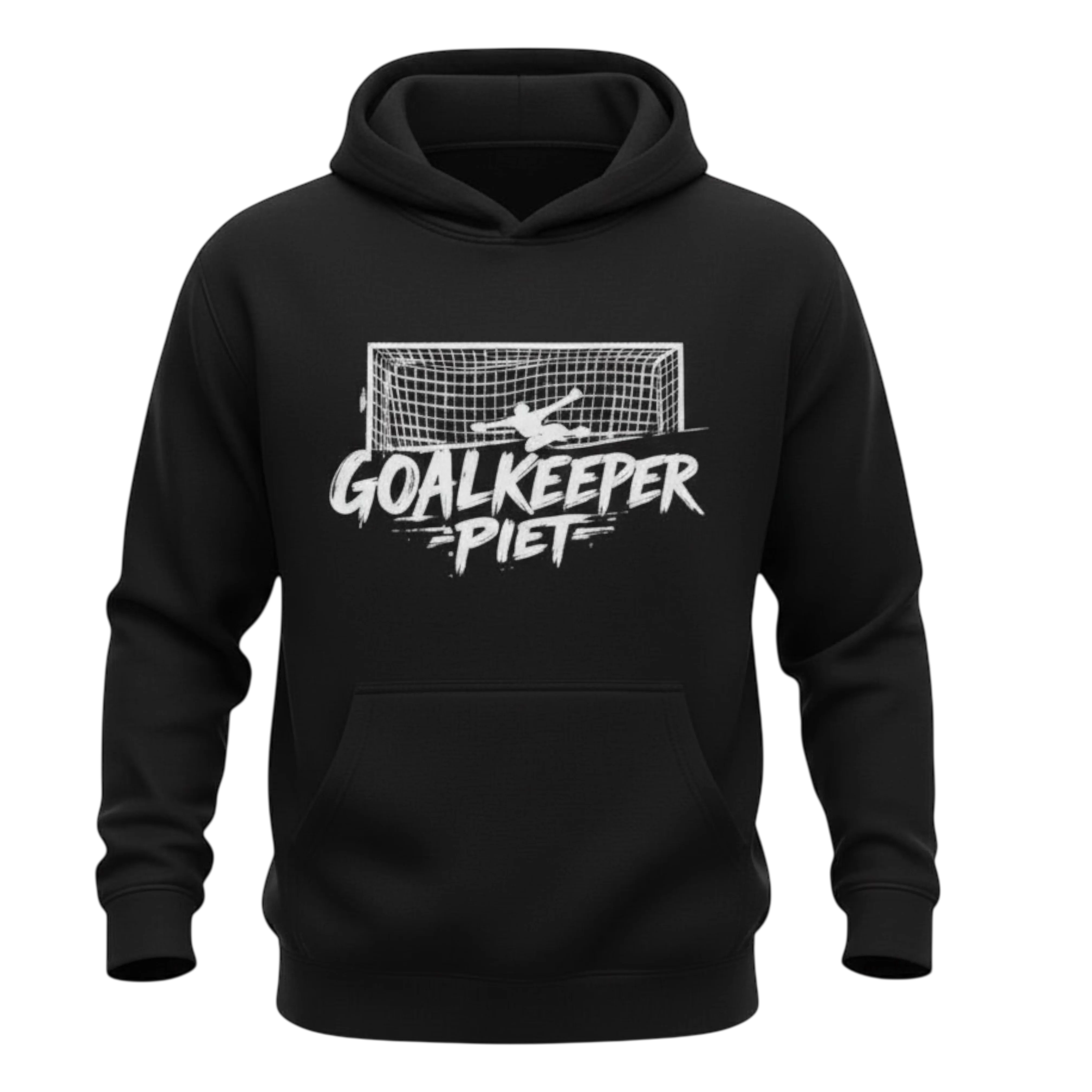Goalkeeper Piet Hoodie I Code Black